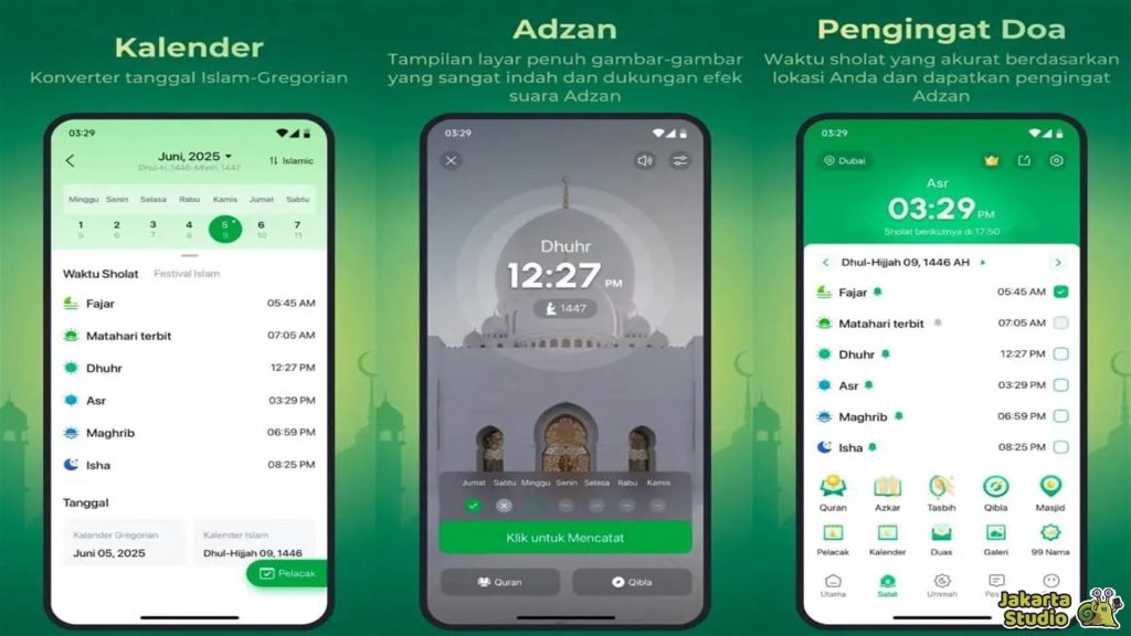 Aplikasi Jadwal Imsak dan Sholat