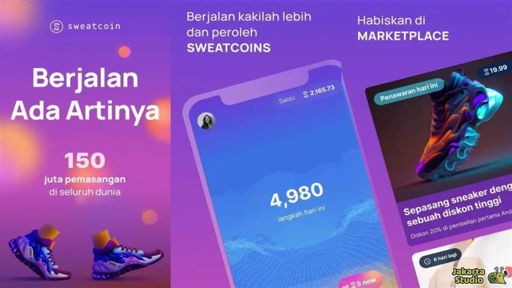 Aplikasi Jalan Kaki Penghasil Uang