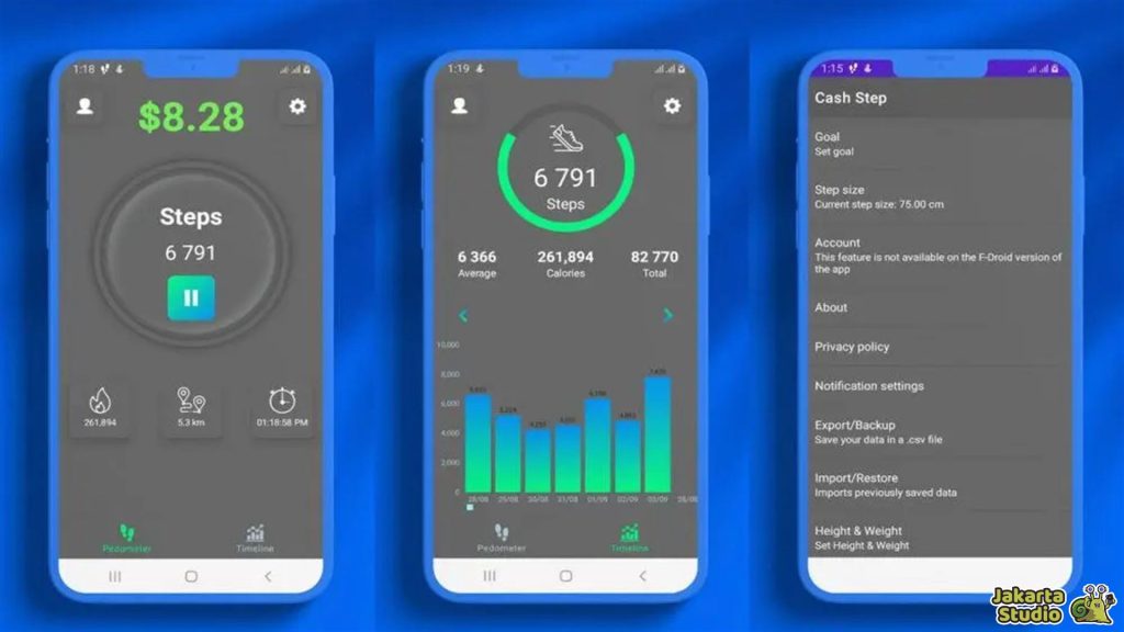 Aplikasi Jalan Kaki Penghasil Uang