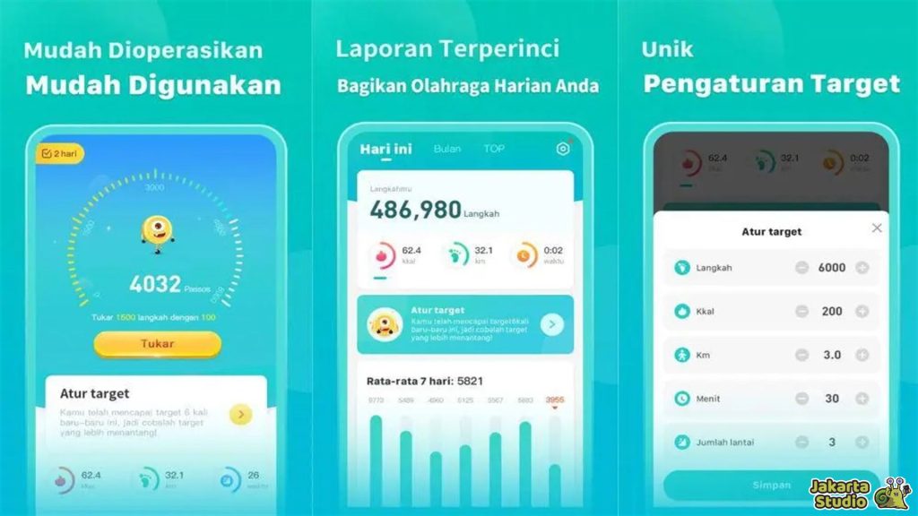 Aplikasi Jalan Kaki Penghasil Uang