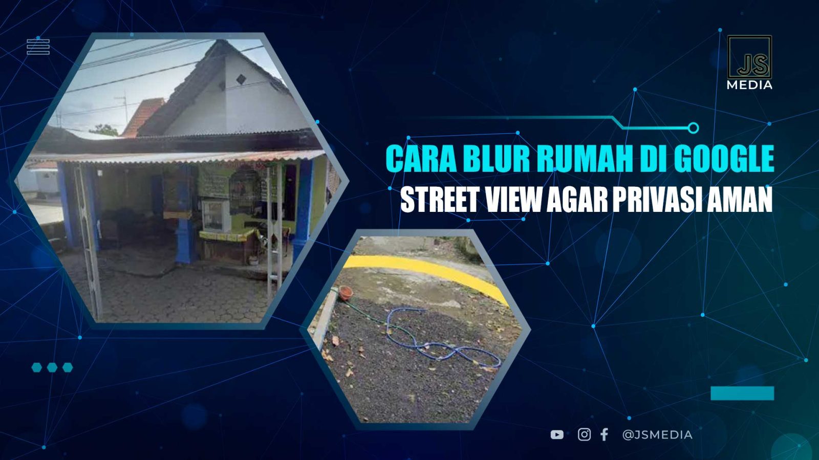 Blur Rumah Google Street View