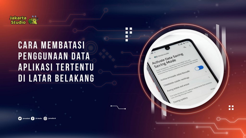 Cara Membatasi Penggunaan Data Aplikasi Tertentu di Latar Belakang