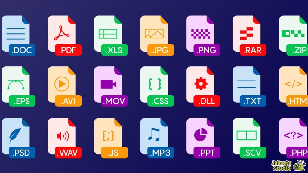 Cara Menampilkan Format File