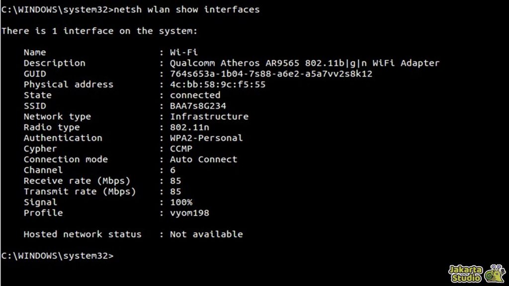 Cek Generasi Wifi Laptop