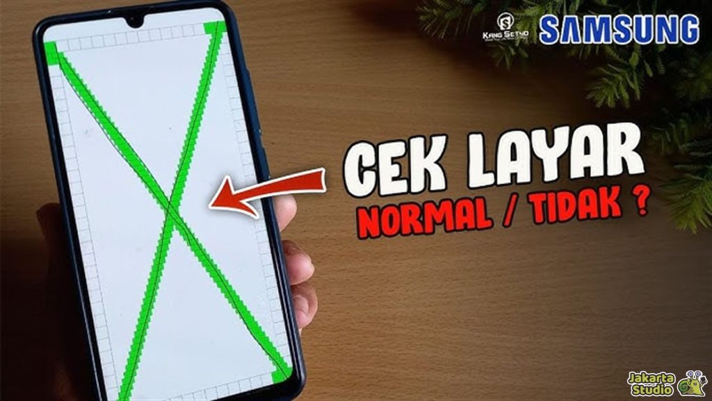 Cek LCD Samsung