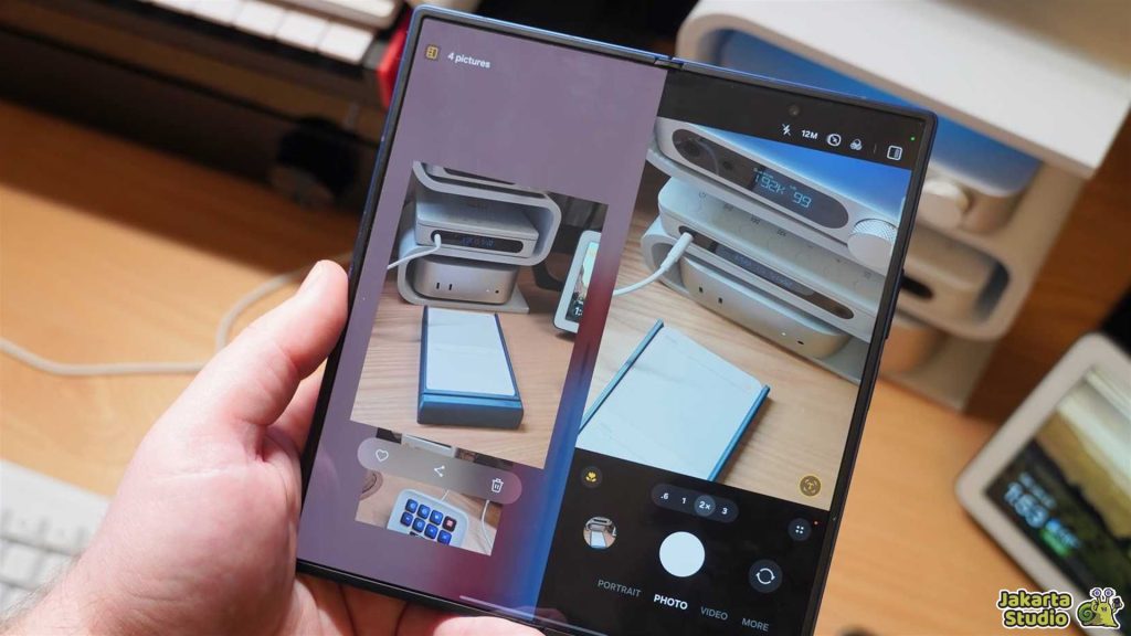 Fitur Kamera Eksklusif HP Lipat