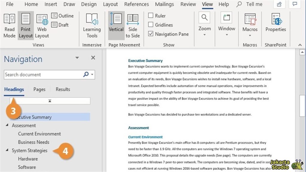 Fitur Tersembunyi Word