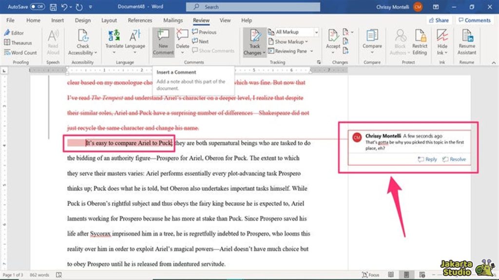 Fitur Tersembunyi Word
