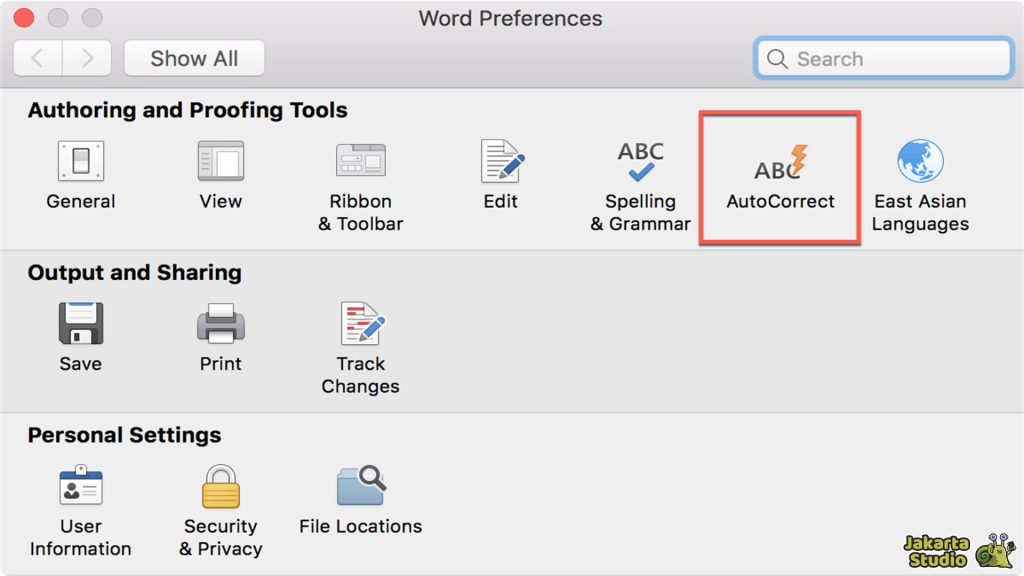Fitur Tersembunyi Word
