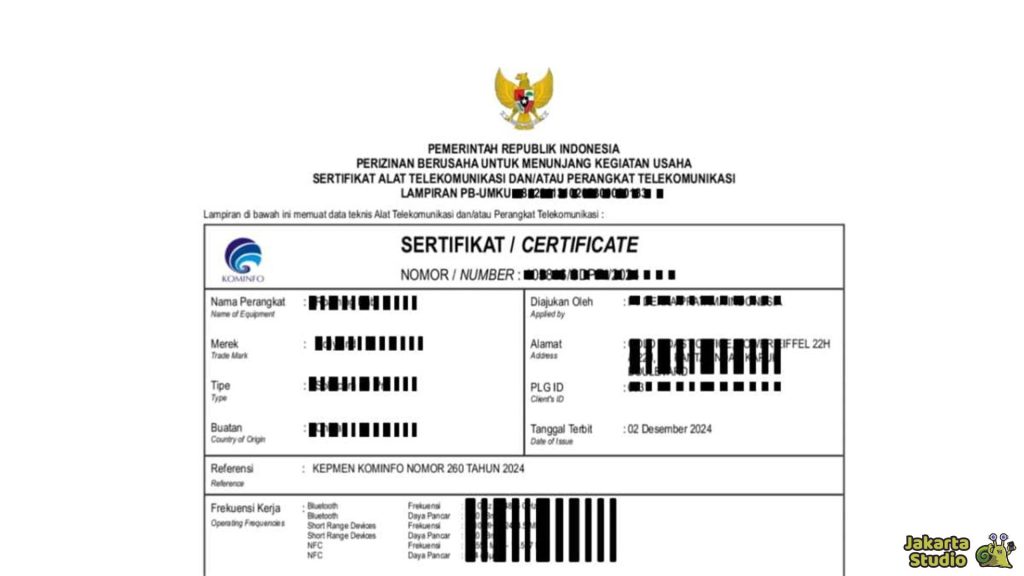 Jenis Sertifikasi Smartphone