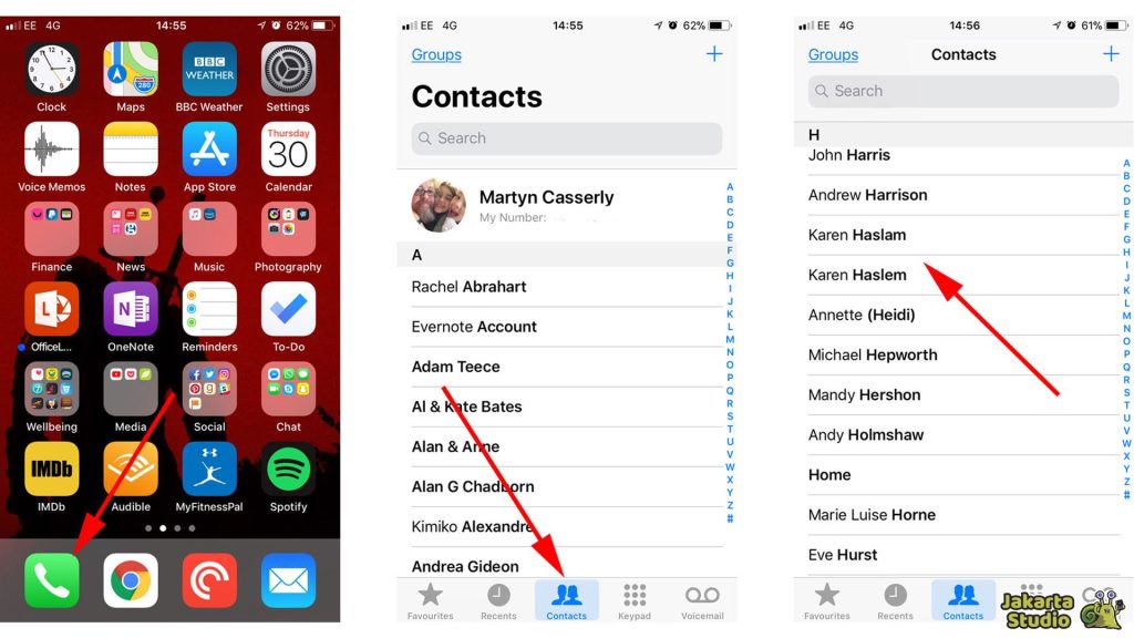 Kontak Duplikat iPhone
