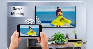 Menghubungkan HP ke TV dengan Screen Mirroring