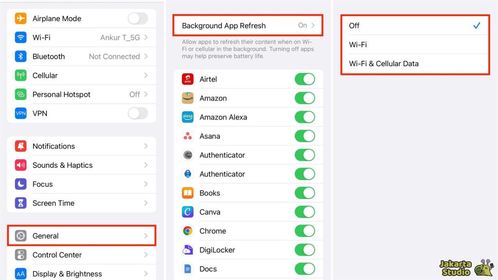 Menonatkfikan WA di iPhone