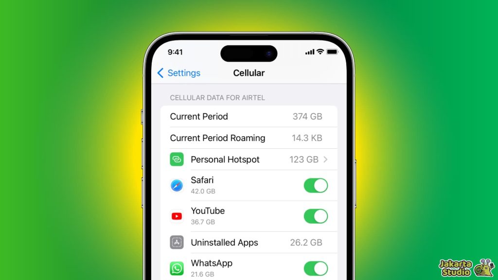 Menonatkfikan WA di iPhone