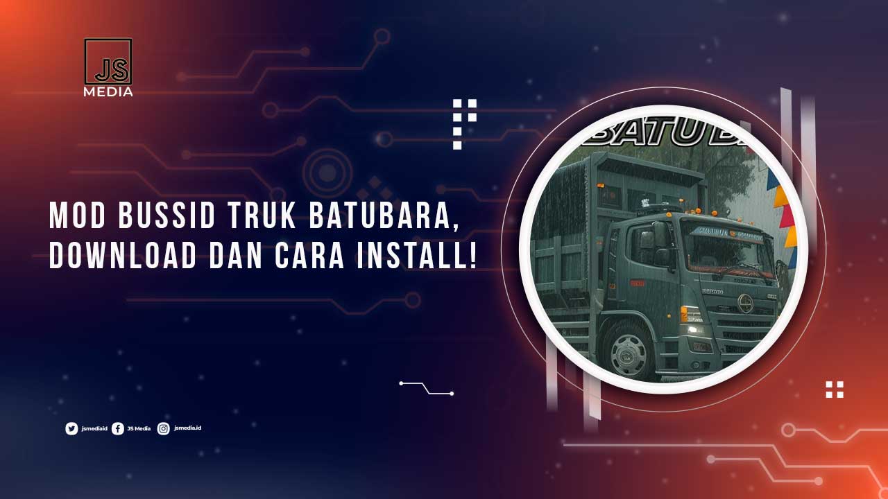 Mod Truk Batubara BUSSID