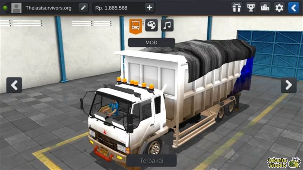 Mod Truk Batubara BUSSID