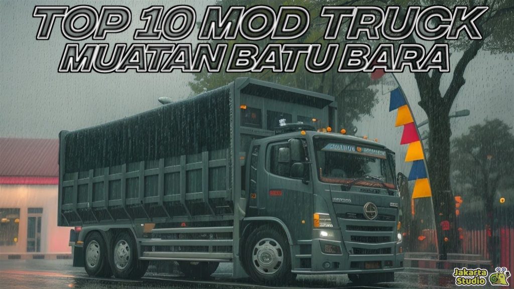 Mod Truk Batubara BUSSID