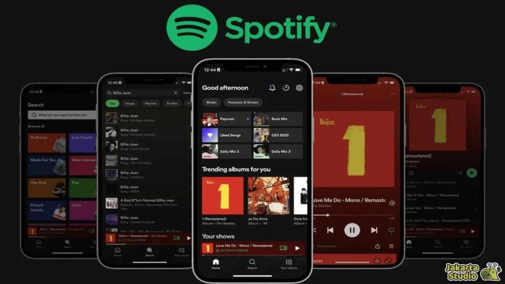 Penggunaan Kuota Spotify