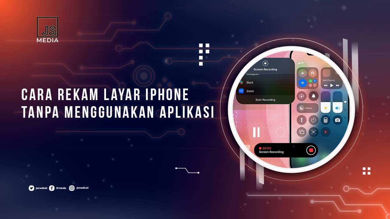 Rekam Layar iPhone