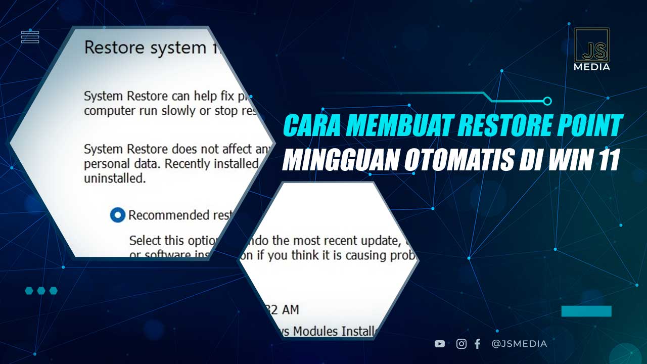 Restore Point Otomatis Wndows 11