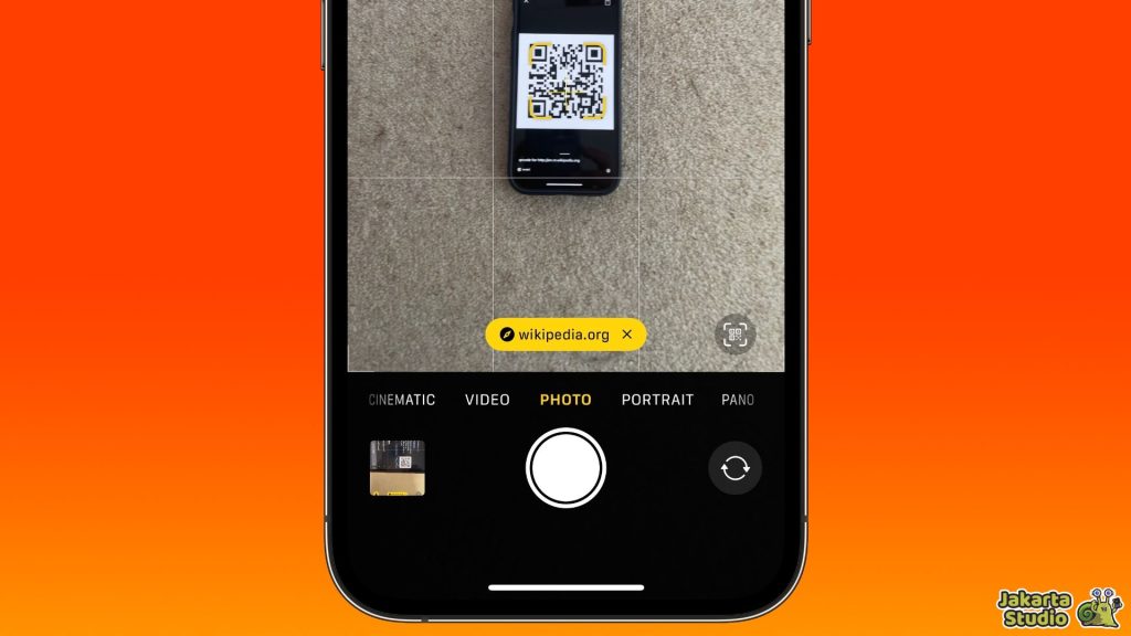 Scan Dokumen dan QR iPhone