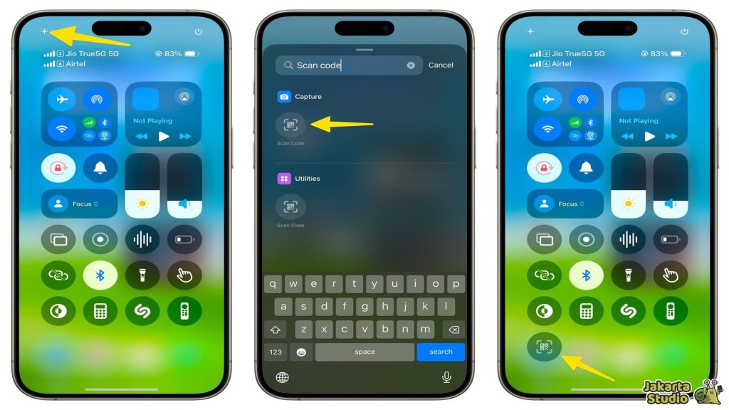 Scan Dokumen dan QR iPhone
