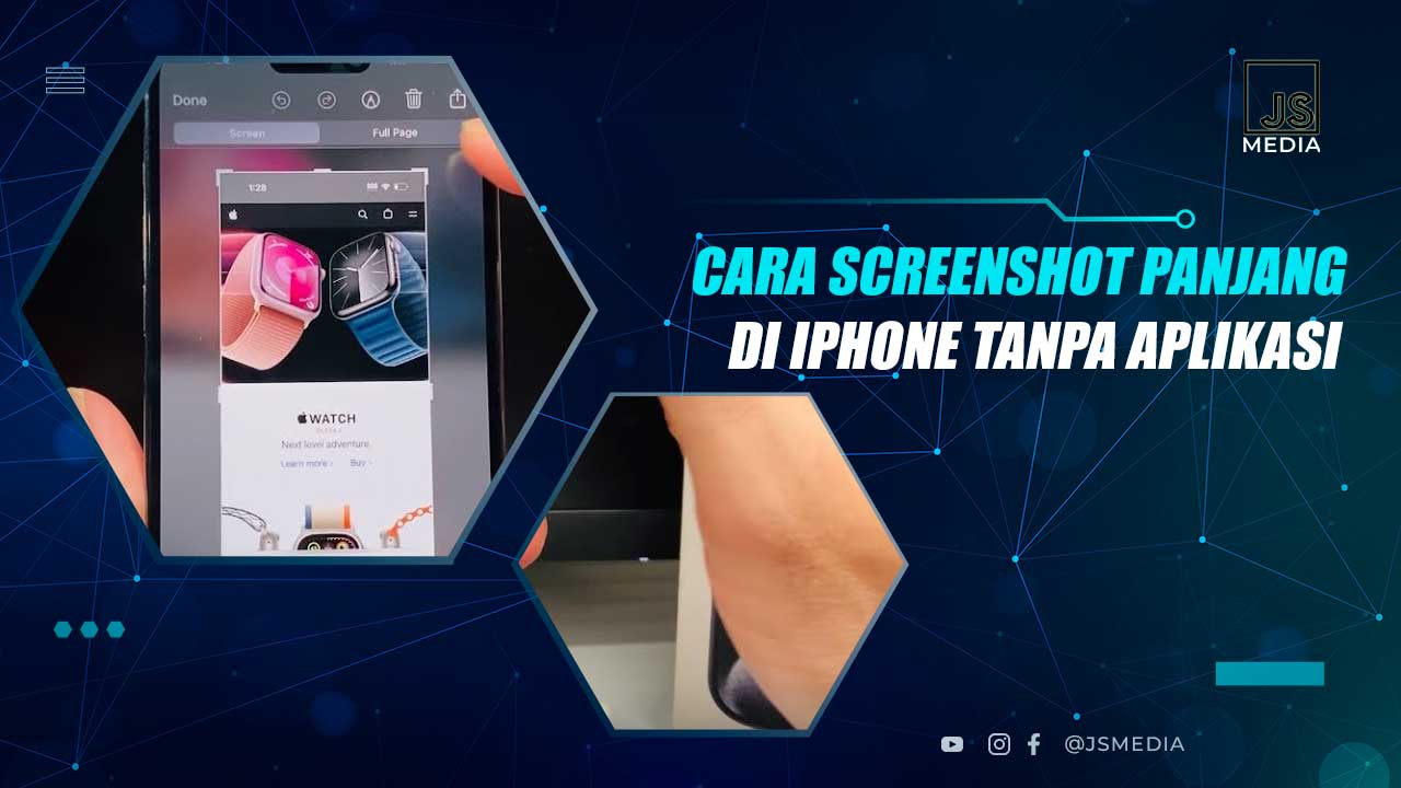 Screenshot Panjang di iPhone