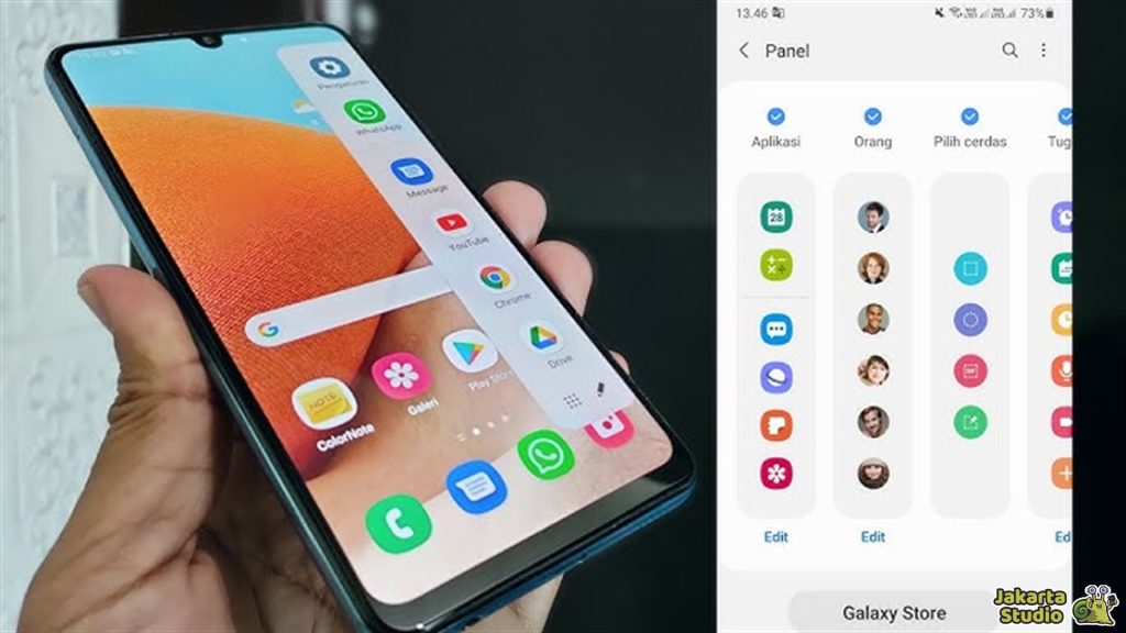 Screenshot Samsung Tanpa Tombol Power