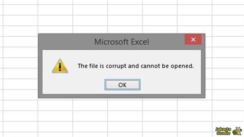 Solusi File Excel Corrupt