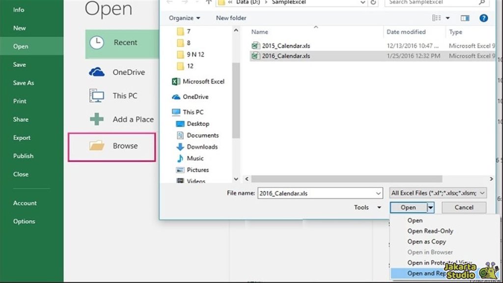 Solusi File Excel Corrupt
