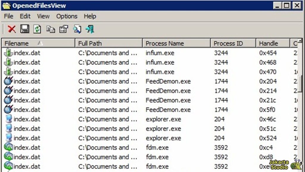 Solusi The action can’t be completed because the file is open in another program