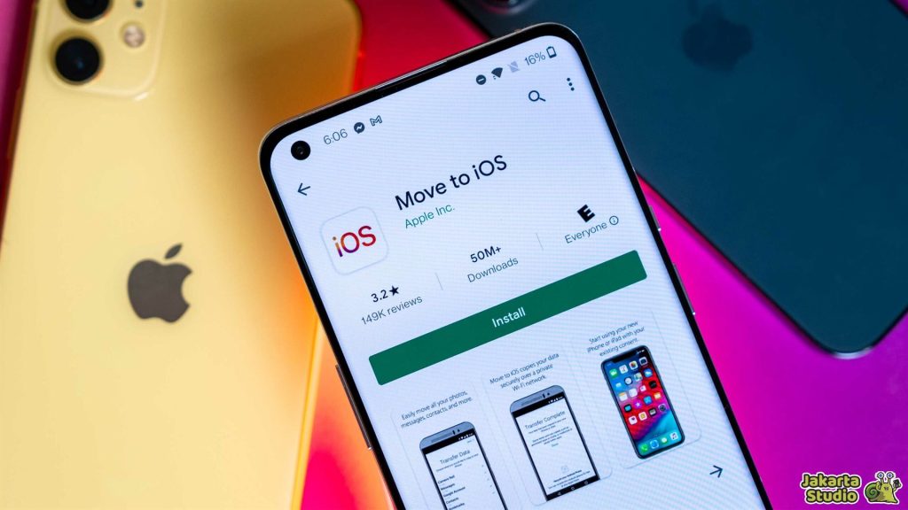 Transfer Kontak Android ke iPhone
