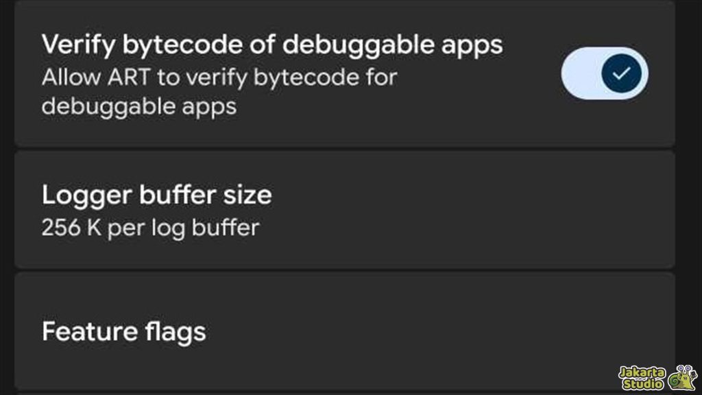 Trik Developer Options Android