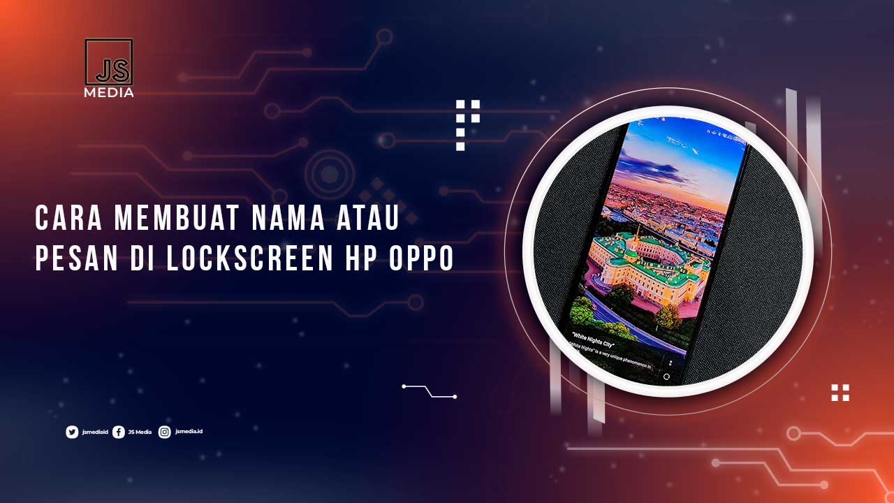 Cara Membuat Nama Lockscreen Oppo