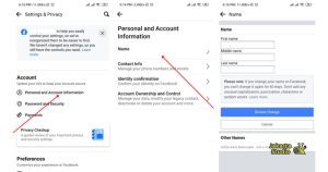 Cara Mengubah Nama Akun Facebook Lewat HP