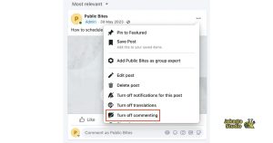 Cara Menonaktifkan Komentar di FB untuk Postingan Pribadi