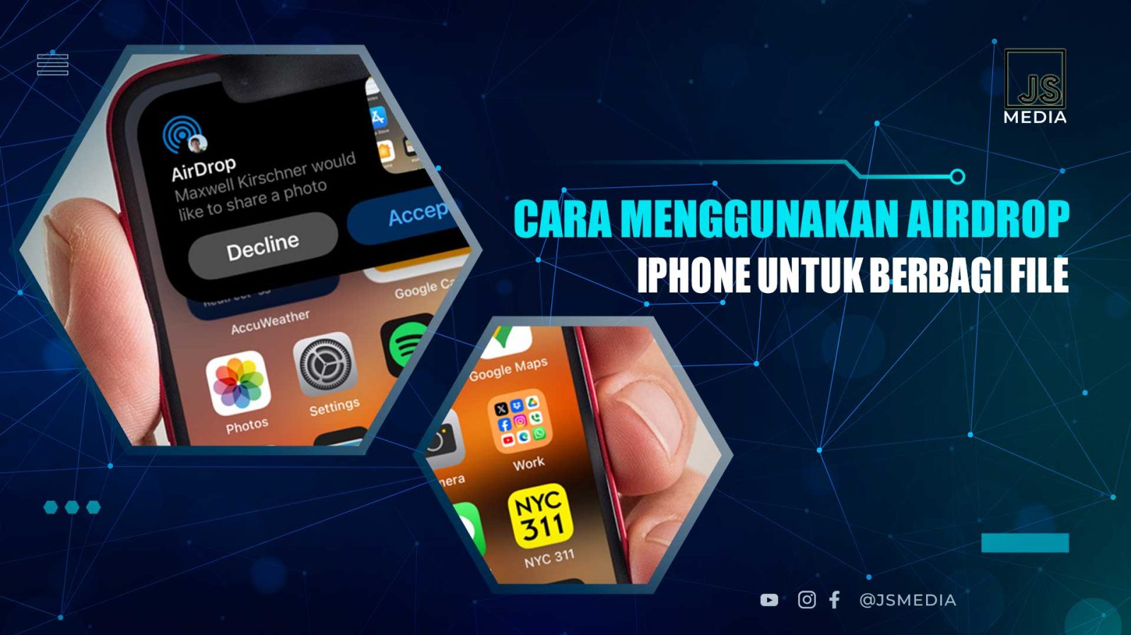 Cara Pakai AirDrop
