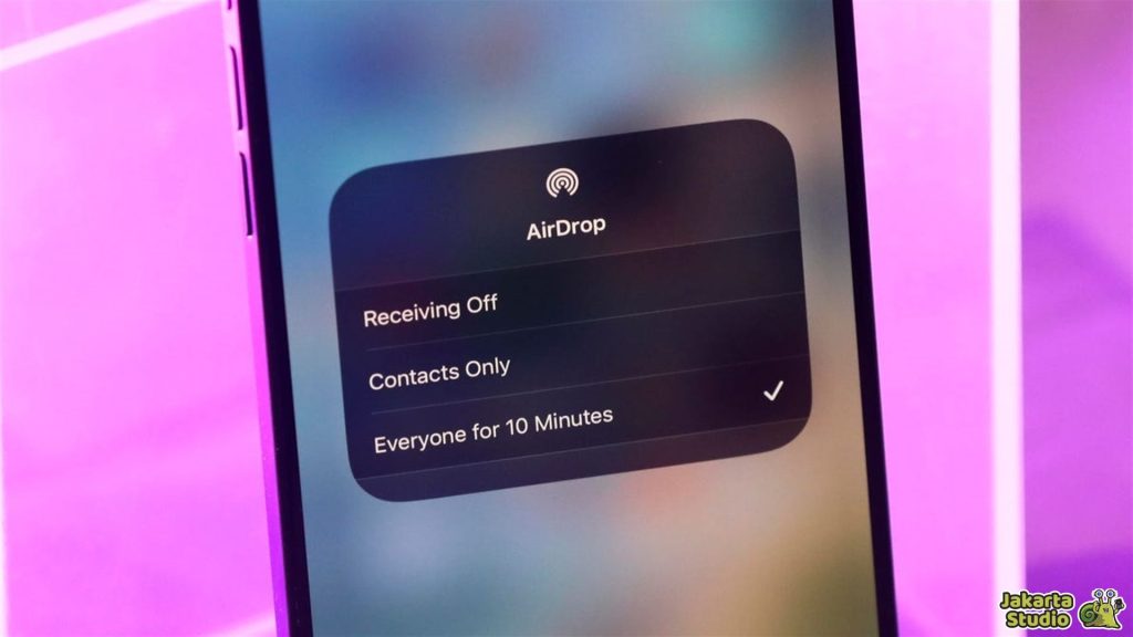 Cara Pakai AirDrop