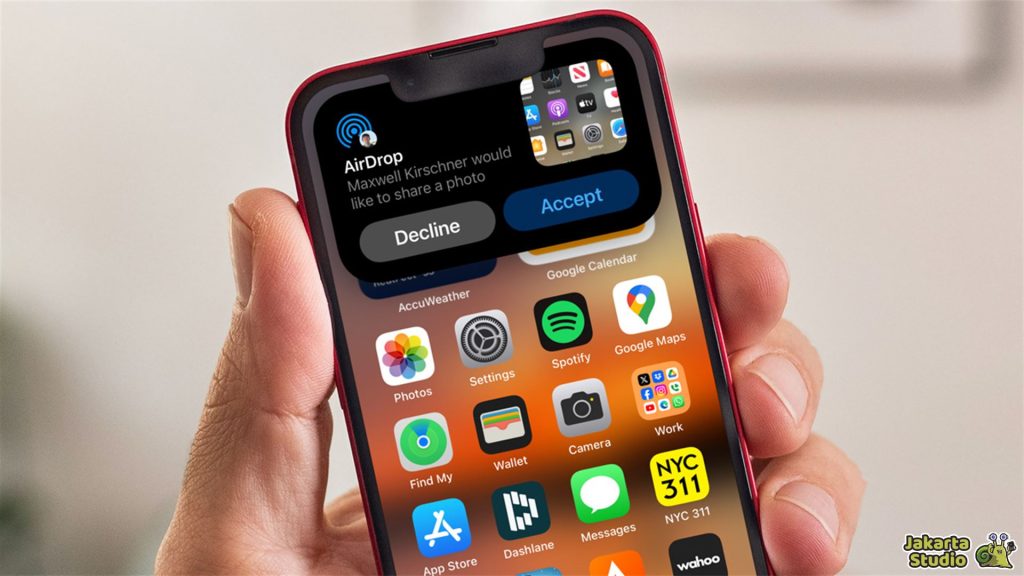 Cara Pakai AirDrop