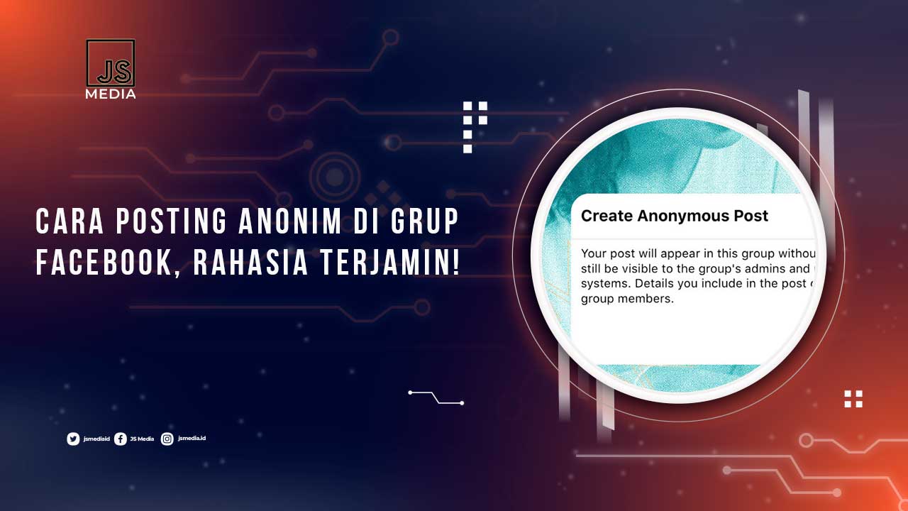 Cara Posting Anonim Grup Facebook