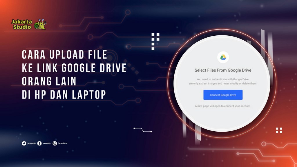 Cara Upload File ke Link Google Drive Orang Lain di HP dan Laptop
