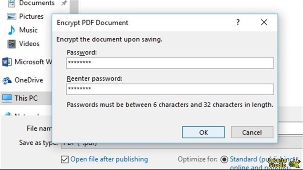 FItur PDF di Word