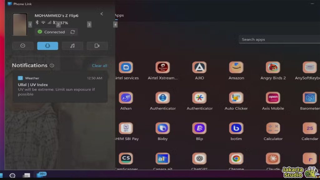 Fitur Penting Phone Link