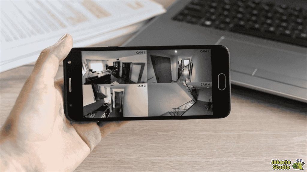 Konek CCTV ke HP