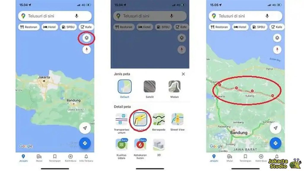 Mudik Dengan google Maps