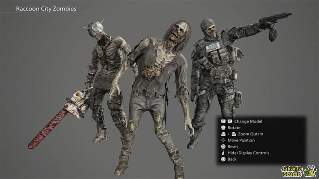 Mutasi Zombie RE Requiem