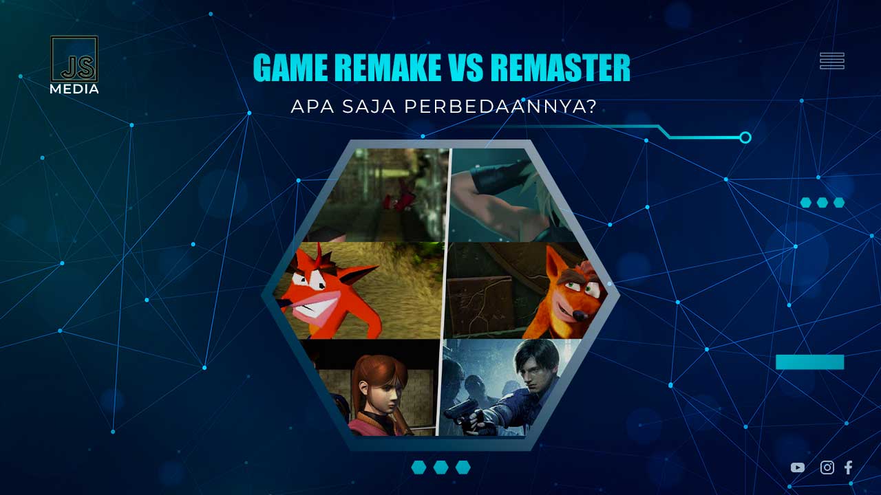 Perbedaan Game Remake dan Remaster
