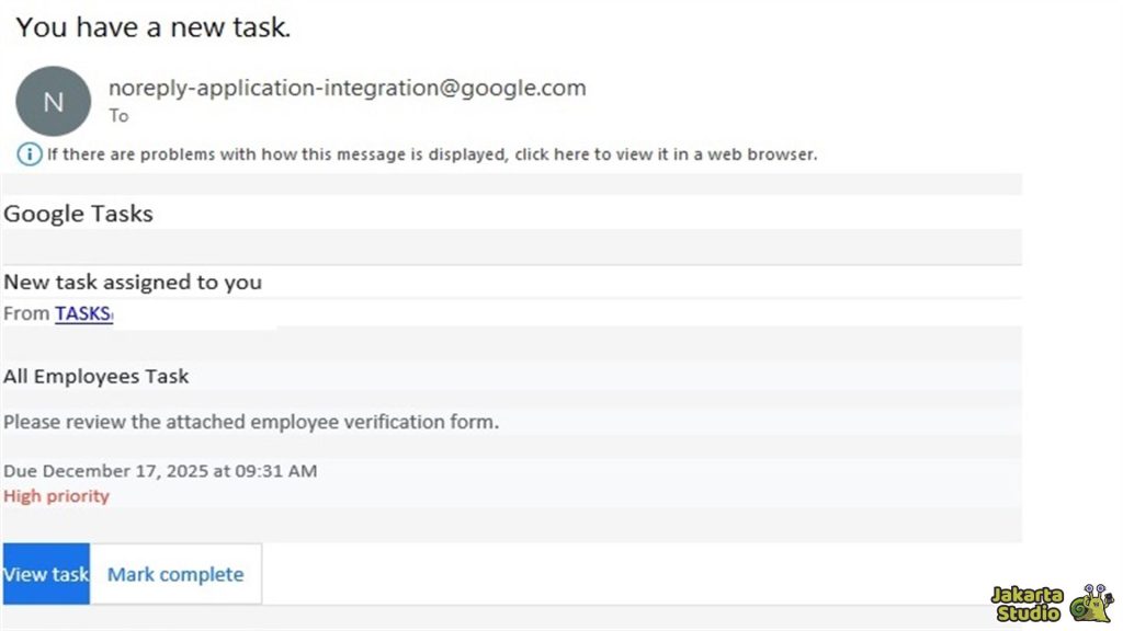 Phishing Google Task
