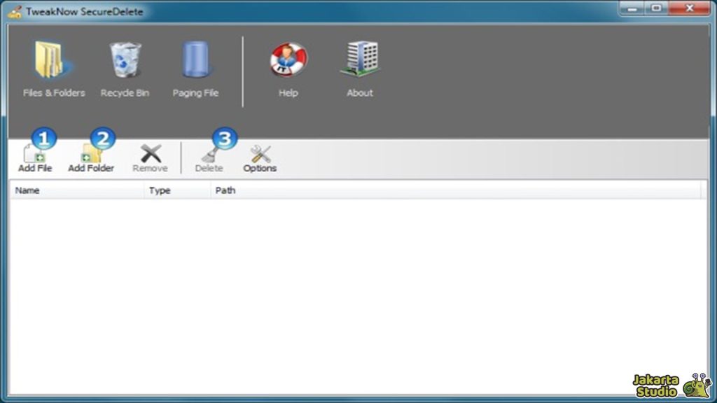 Proses Penghapusan File