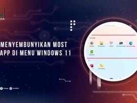 Sembunyikan Most Used Apps